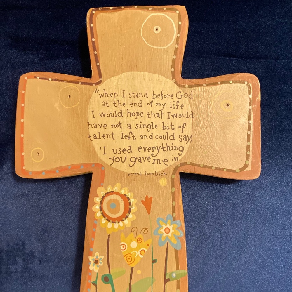 Cross plaque